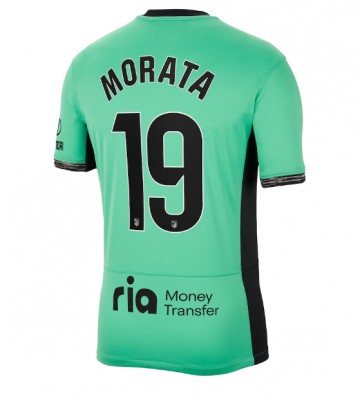 Atletico Madrid Alvaro Morata #19 Tercera Equipación 2023-24 Manga Corta